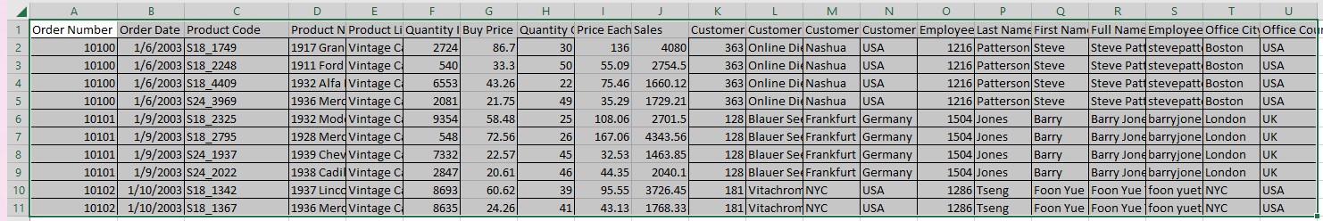 melakukan blok cell di excel